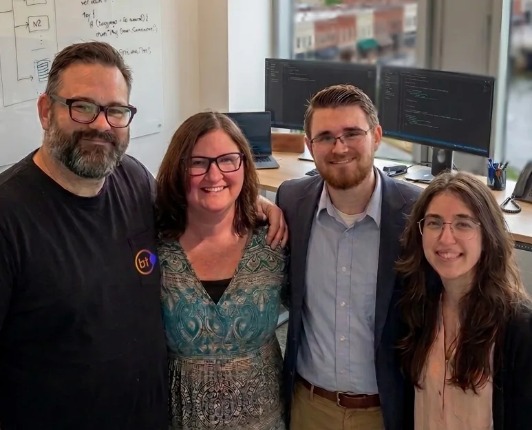 The Brotherly Technology team in the Rome, GA office